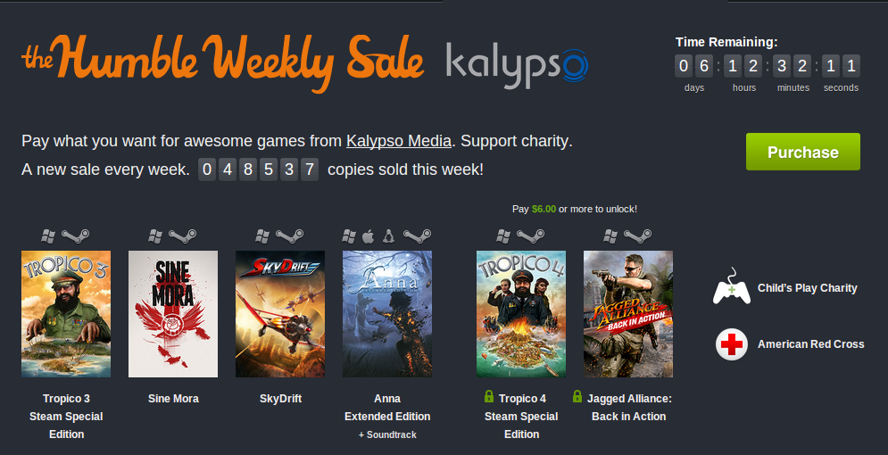 [Deal] Humble Weekly Sale : Kalypso