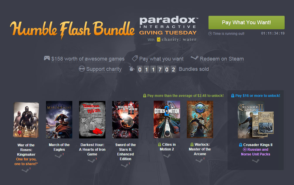 [Deals Bundle]Humble Flash Paradox,Indiegala Monday 36,Bundle Star Humongous
