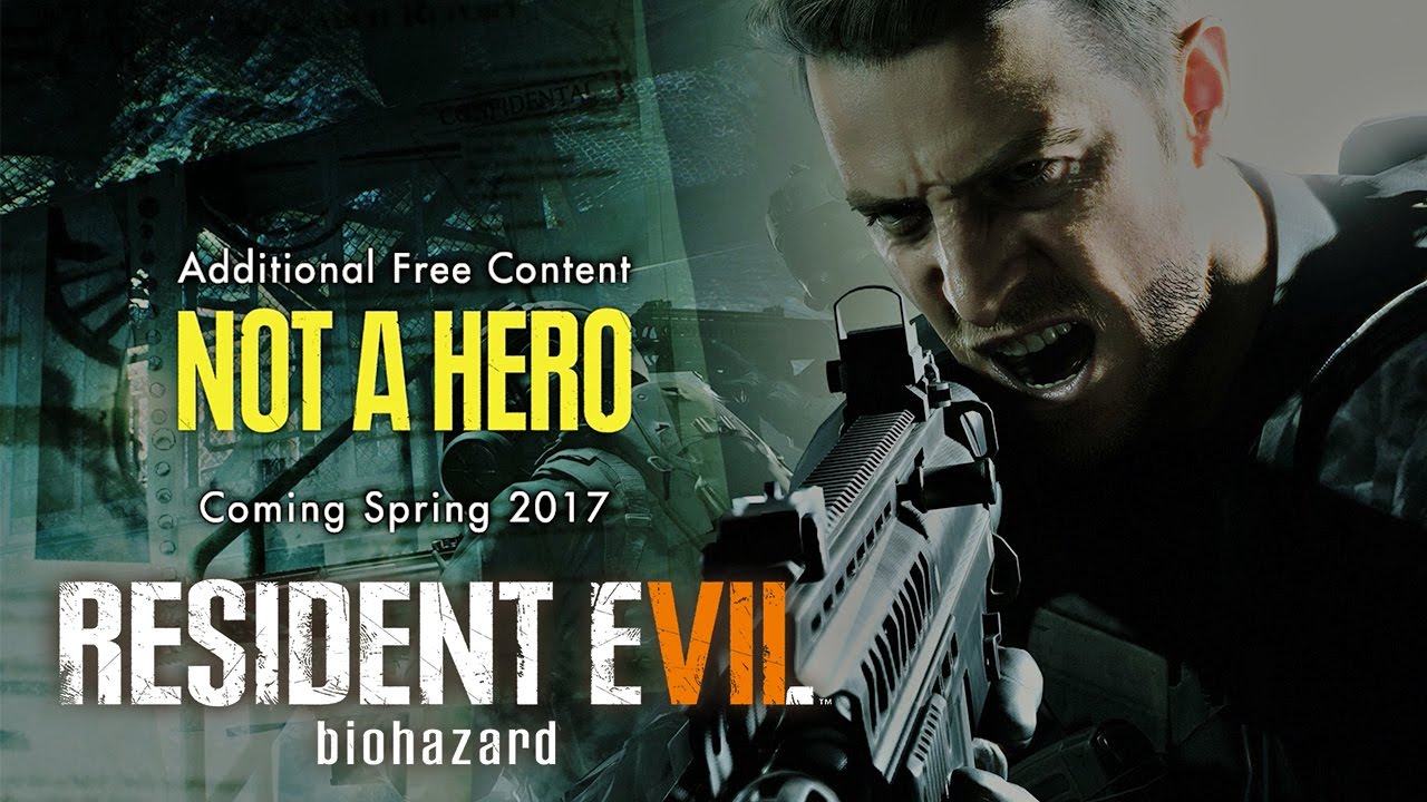 [News] Capcom ประกาศไส้เลื่อน! Not a Hero DLC แจกฟรีของ Resident Evil 7 ออกไปอย่างไม่มีกำหนด!
