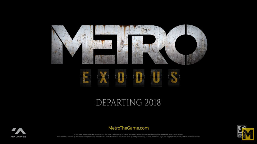 [News] เปิดตัว Metro Exodus ภาคใหม่ของเกมในซีรีส์ Metro ที่กว้างใหญ่กว่าเดิมและไม่เป็นเส้นตรง!