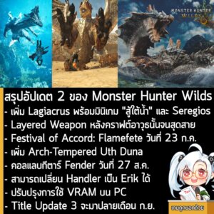 [News] สรุป Monster Hunter Wilds Title Update 2