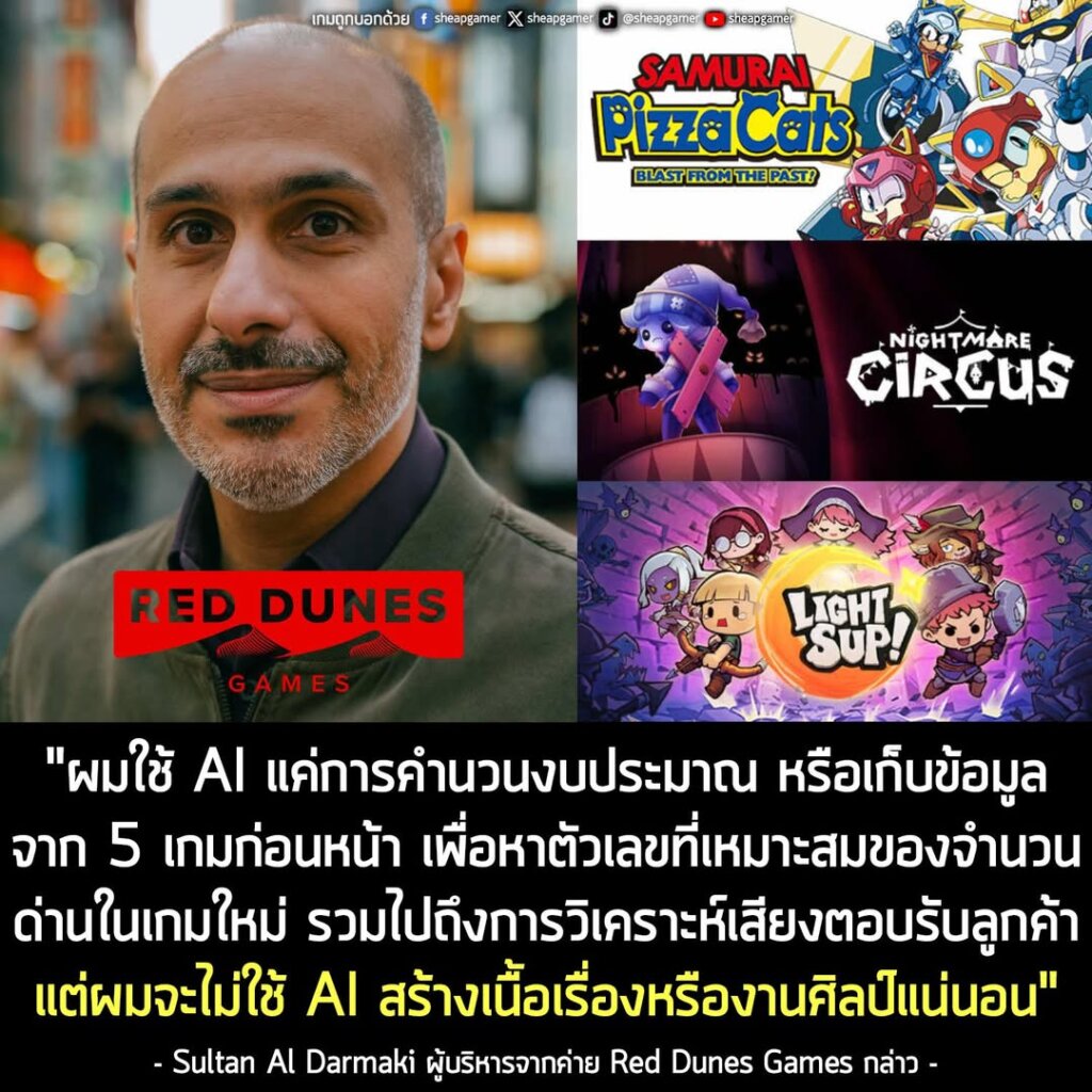 สัมภาษณ์ผู้ก่อตั้ง Red Dunes Games ที่ตั้งเป้าอยากพาเกมอินดี้สนุกๆ ให้คนทั่วโลกได้เล่น