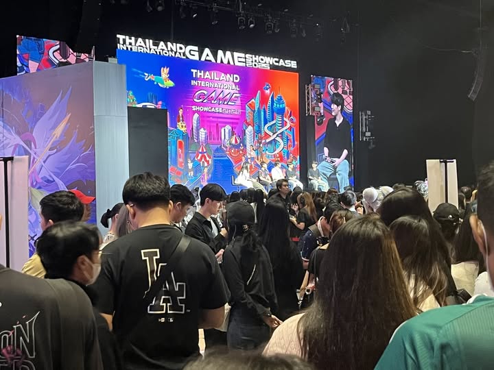 รูปบรรยากาศ Thailand International Game Showcase 2025 ​โดยกรมส่งเสริมวัฒนธรรม กระทรวงวัฒนธรรม วันแรก ณ Paragon Hall นะครับ