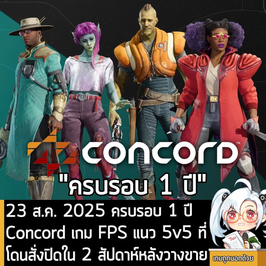 วันนี้เมื่อ 1 ปีที่แล้ว เป็นวันวางจำหน่ายเกม FPS แบบ 5v5 แนว Hero Shooter ในโลกไซไฟธีมโจรสลัดอวกาศ ที่กลายเป็นประเด็นร้อนในโลกออนไลน์ ตั้งแต่เกมยังไม่ออก และสร้างประวัติศาสตร์วงการเกม ด้วยการ "ปิดตัว" ในเวลาเพียง 2 สัปดาห์ หลังเกมวางจำหน่าย