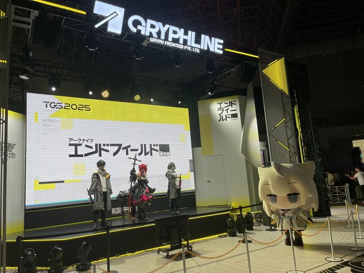 บูธของ Gryphline ในงาน Tokyo Game Show 2025 จะมีอะไรมาโชว์ได้ นอกจาก Arknights: Endfield ภาคใหม่ที่พลิกเป็นแนวแอ็กชัน 3D เต็มตัว ที่กำลังจะเปิดให้เล่นฟรี ต้นปี 2026