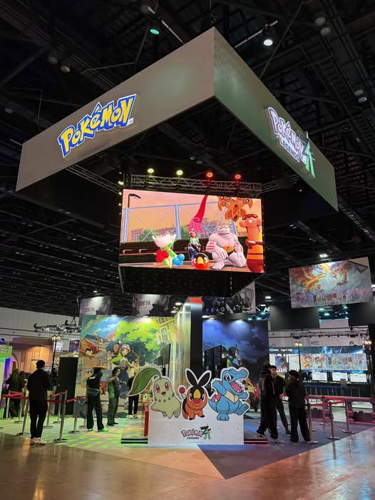 ภาพบรรยากาศบูธภายในงาน gamescom asia x Thailand Game Show วันแรกนะครับ ทุกค่ายจัดเต็มมาก