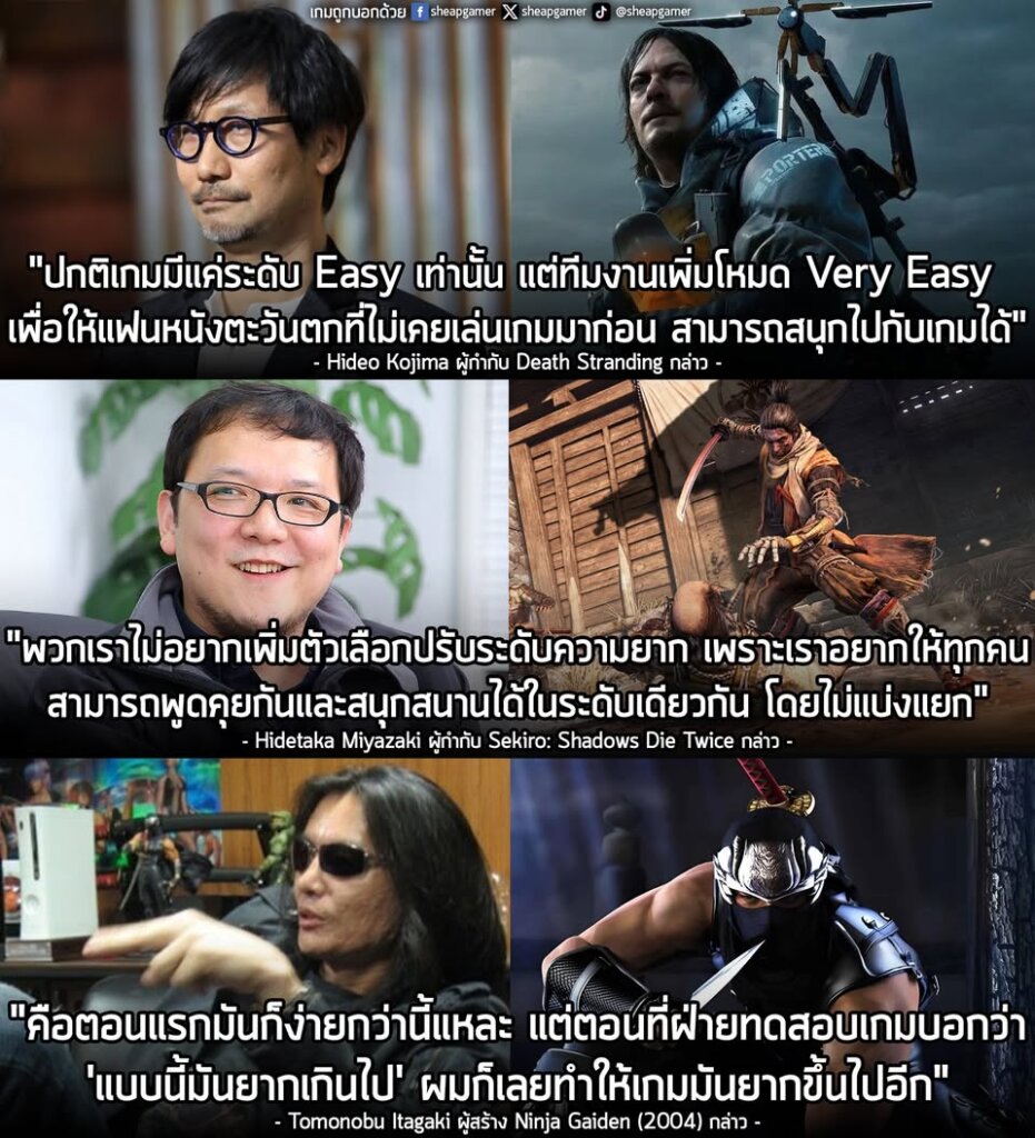 "ปกติแล้ว เกมจะมีระดับความง่ายแค่ Easy เท่านั้น แต่เพราะมีนักแสดงอย่าง คุณ Norman, คุณ Mads และคุณ Léa มาร่วมแสดงด้วย ทีมงานจึงเพิ่มโหมด Very Easy เข้ามา เพื่อให้แฟนภาพยนตร์ตะวันตกที่ไม่เคยเล่นเกมมาก่อน ก็สามารถสนุกกับเกมได้เช่นกัน แม้แต่คุณ Yano
