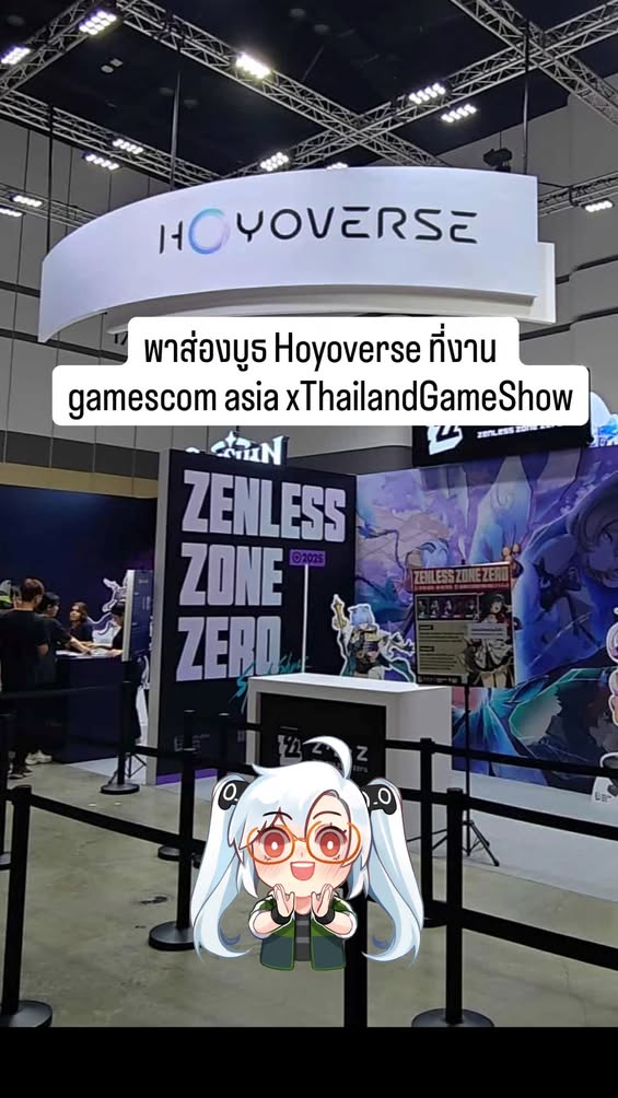 พาส่องบูธ Hoyoverse ในงาน #gamescomasiaxThailandGameShow ยังเหลืออีก 2 วัน 18-19 ต.ค นี้นะะะะะ