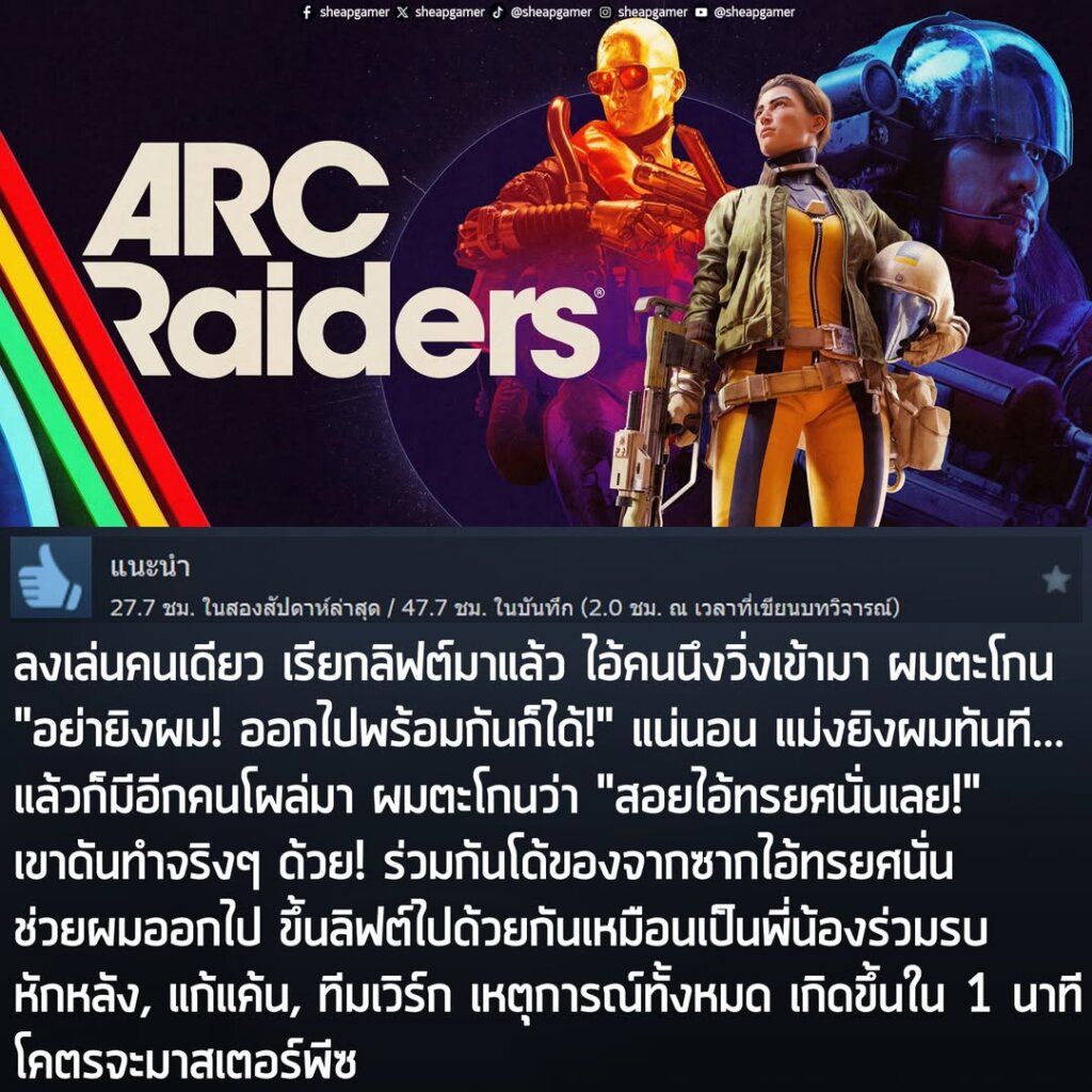 "ลงเล่นคนเดียว เรียกลิฟต์มาแล้ว ไอ้คนนึงวิ่งเข้ามา ผมตะโกน
