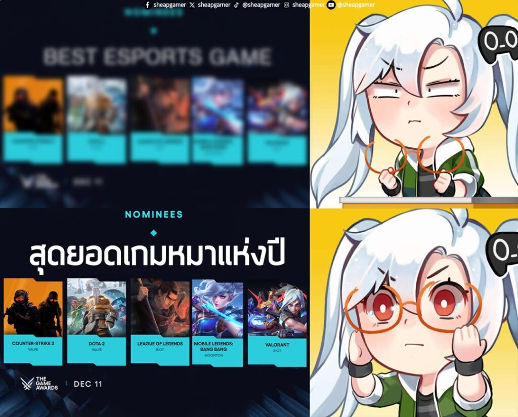เช็ดแว่นอีกที อ่อ ปีนี้ก็ยังคงหมาทุกเกม
