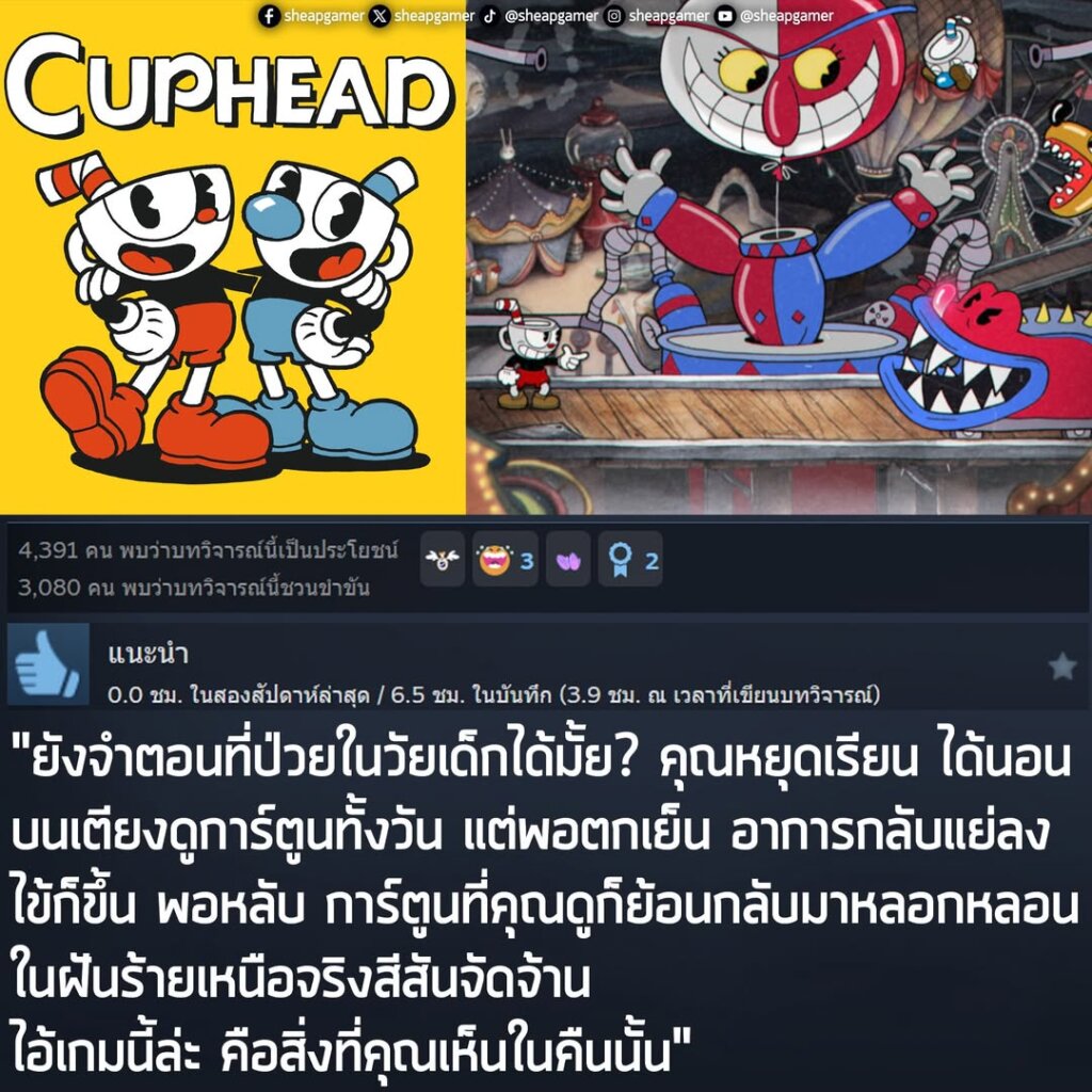 "ยังจำตอนที่ป่วยในวัยเด็กได้มั้ย? คุณหยุดเรียน ได้นอนบนเตียงดูการ์ตูนทั้งวัน แต่พอตกเย็น อาการกลับแย่ลง ไข้ก็ขึ้น พอหลับ การ์ตูนที่คุณดูก็ย้อนกลับมาหลอกหลอนในฝันร้ายเหนือจริงสีสันจัดจ้าน