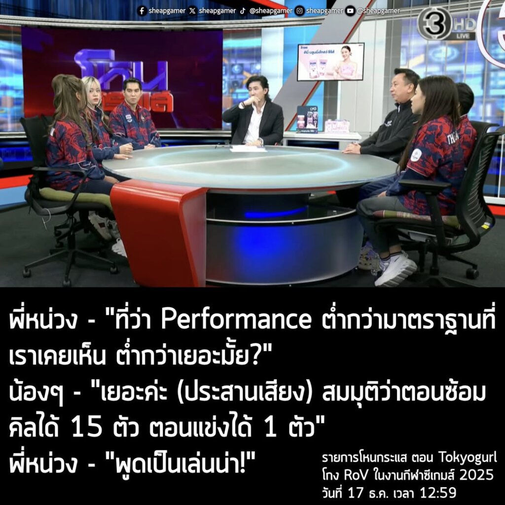 จากที่มีการนำเสนอข่าว นักแข่งหญิง eSport ROV ชาวไทย "Tokyogurl" มีการกระทำที่ไม่โปร่งใสระหว่างแข่งกับทีมชาติเวียดนาม จนนำไปสู่การถอดเจ้าตัว และต่อมาทีมชาติไทยต้องถอนตัวจากการแข่ง