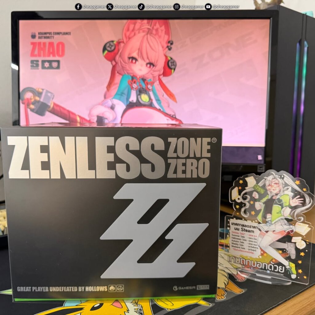 GameSir G7 Pro Zenless Zone Zero Edition ถึงมือทีมงานเกมถูกบอกด้วยแล้ว