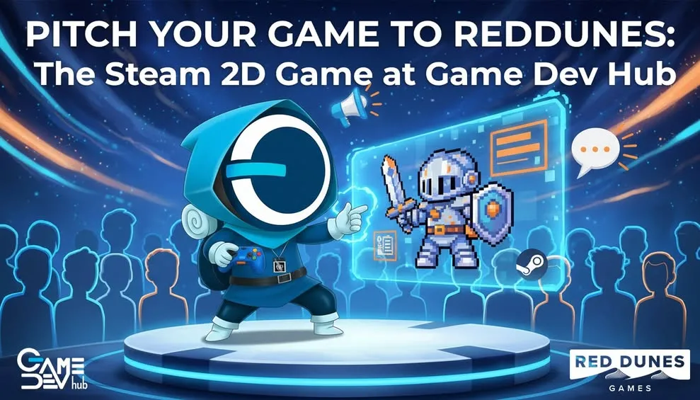 เข้าชมและนำสเนอผลงานเกมกับ Red Dunes Games ได้ที่ Game Dev Hub Bangkok