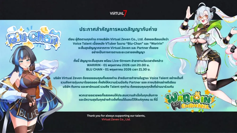 ประกาศสำคัญนะครับ