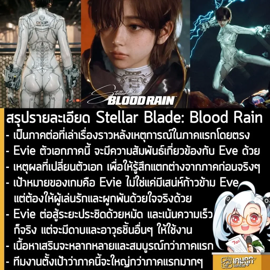 สรุปรายละเอียด Stellar Blade: Blood Rain